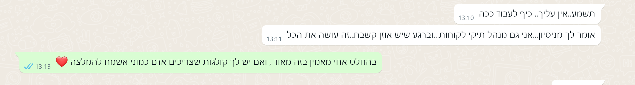 המלצה 1 - Omer Gutman