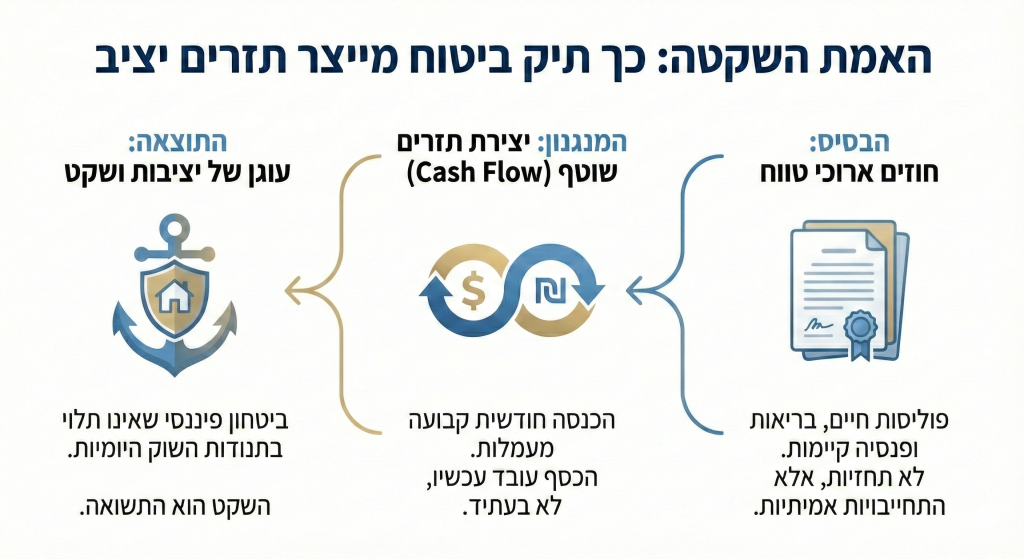 השקעה בתיקי ביטוח